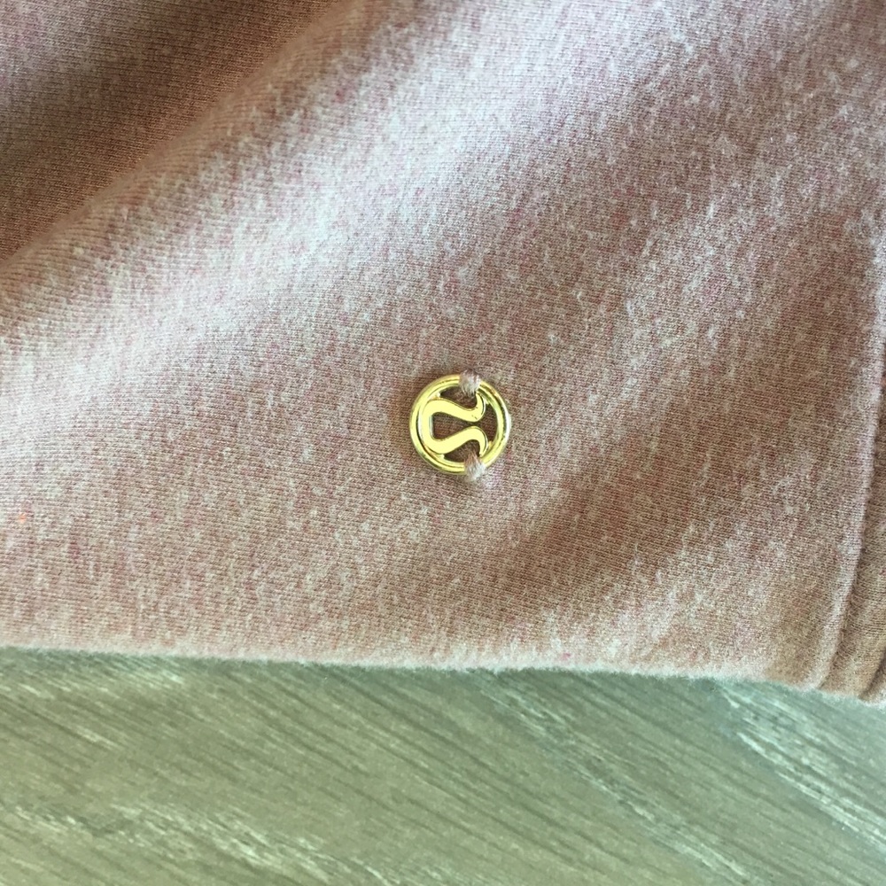 LULULEMON COAST WRAP DUSTY HEATHERED PINK 4 RARE! - Picture 4 of 4